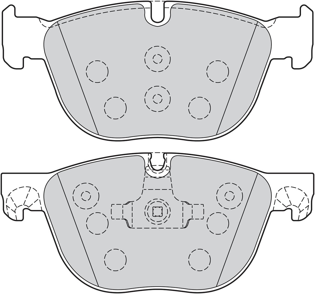 Jeu de 4 plaquettes de frein VALEO ref. 301130